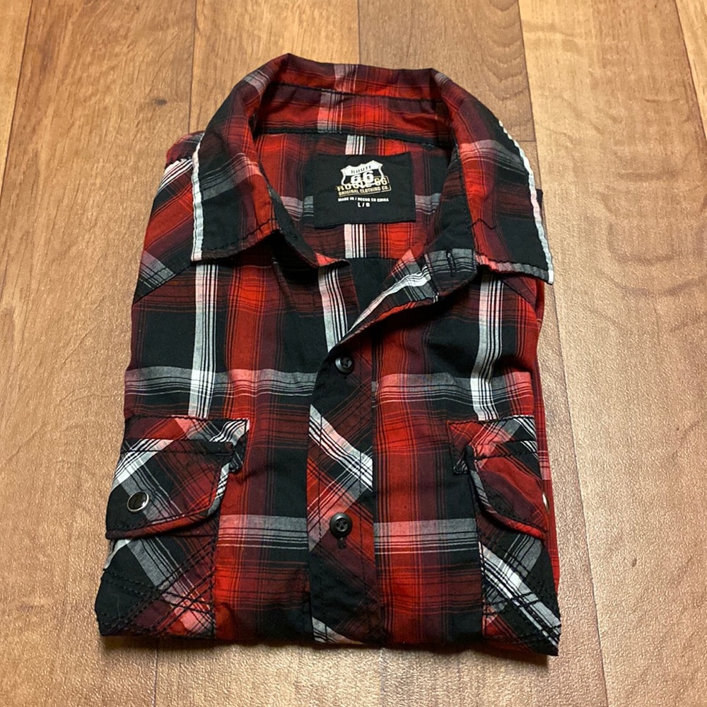 Route 66 Button Down Shirt
